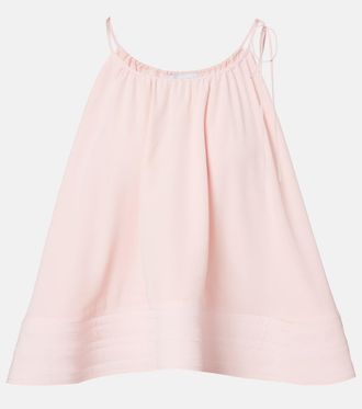 Stella McCartney Silk crop top