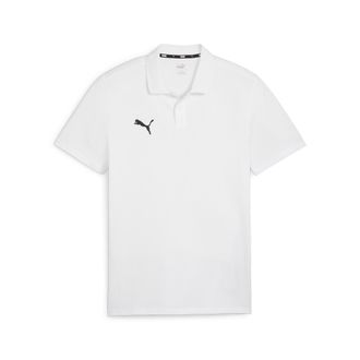 Puma Poloshirt PUMA TEAMGOAL CASUALS POLO, Herren, Gr. XL, schwarz-weiss (puma wei&szlig;, puma schwarz), Piqu&eacute;, Obermaterial: 100% Baumwolle, unifarben, regular