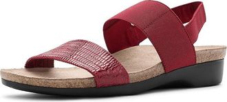 Munro Pisces Womens Sandals Red : 7.5 SS (AAAA), Leather