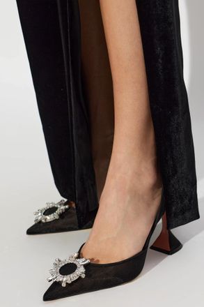 Amina Muaddi Heeled Shoes Begum, Womens, Black