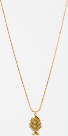 Simons Womens Fish skeleton chain