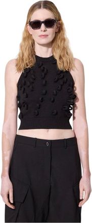 J.W.Anderson Dames, Truien, Zwart, Maat: XS