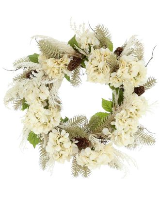 Creative Displays Inc. Handmade Fall Wreath With Pampas & Pinecones
