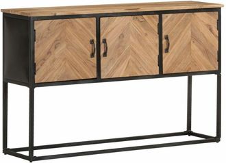 vidaXL Vidaxl - Aparador De Madera Maciza De Acacia 120x30x75 Cm