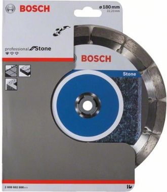 Bosch Disco De Diamante Standard For Stone 180x22,23x2x10 Mm 2608602600
