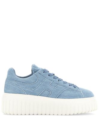 Hogan Sneakers H-Stripes - Blu