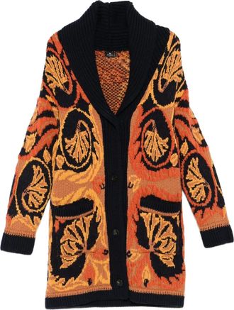 Etro Cardigan a fantasia - Nero