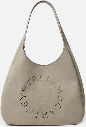Stella McCartney Borsa Stella McCartney in camoscio sintetico con logo traforato