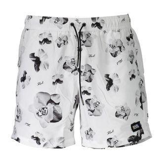 Karl Lagerfeld Badmode, Heren, Wit, M, Zwemkleding Kostuum Onderdeel Heren WIT
