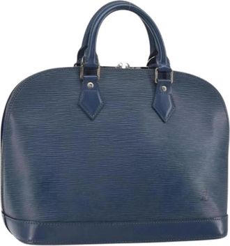 Louis Vuitton Pre-owned Handbags, female, Blue, Size: ONE SIZE Pre-owned Vintage Handbag