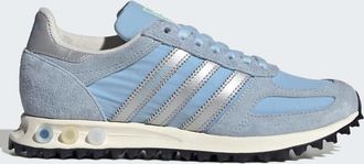 adidas Originals sneakers LA in azzurro baby e argento-Blu