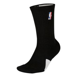 Air Jordan x NBA Logo Crew Socks Black SX7589-010