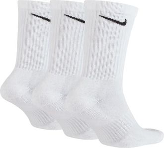 Nike Everyday Cushioned Training Crew Socks Multifunktionssocken für Herren | weiß/grau