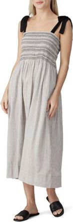 Hatch Margaux Maternity Dress In Ivory/black
