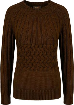 Moorer Donna, Maglie, Marrone, M, new