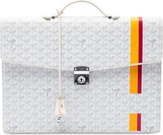Goyard Tweedehands Canvas handtassen - Dames - Vintage Handtas - Wit - ONE Size - Vintage