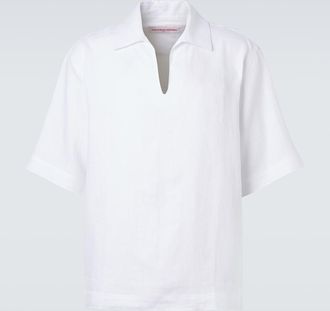 Orlebar Brown Vincent linen shirt