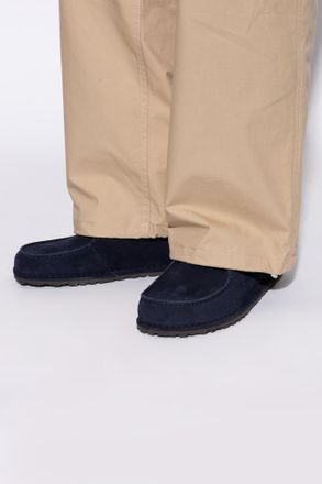 Birkenstock Utti Lace Shoes, Mens, Navy Blue