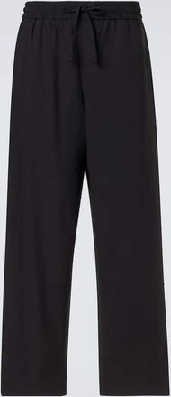 Ami Virgin wool gabardine straight pants