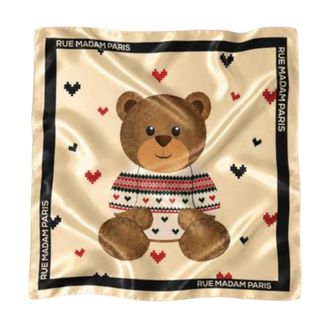 Rue Madam Sjaals & Omslagdoeken - Dames - Accessoires - Beige - Maat: ONE Size