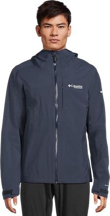 Columbia Ampli-Drytm II Shell Mens Clothing Collegiate Navy : 2XL, Nylon