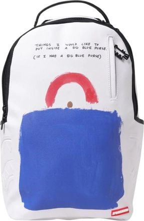 Sprayground Blauwe Tas Rugzak Stijlvol Praktisch Mannen - Heren - Rugzakken - Veelkleurig - ONE Size - Tassen
