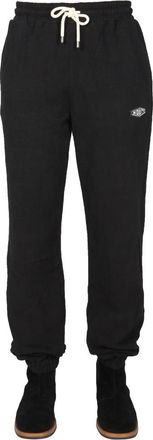 Mouty Cotton Jogging Trousers - Black