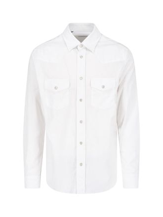 Tom Ford White Cotton Classic Shirt