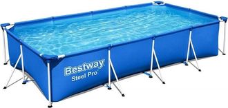 Bestway Piscina De Marco Rectangular 1c 400x211 H 81 Bestway Bw56405