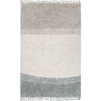 Lorena Canals Woolable Rug Into the Blue in Smoke Blue at Nordstrom, Size X-Large