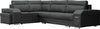 Mirjan24 Mobilier1 - Sof&aacute; rinconero Kingsport 101, Funci&oacute;n de descanso, Almacenaje, 305x205x90cm, 0