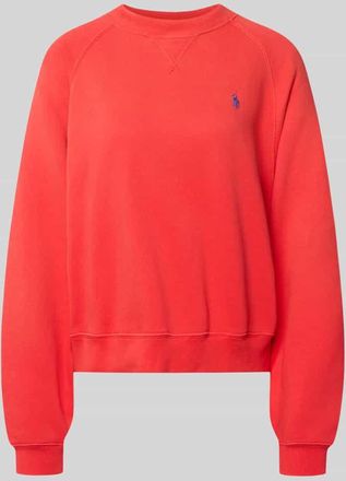 Polo Ralph Lauren Regular Fit Sweatshirt aus Baumwoll-Mix in Rot, Gr&ouml;&szlig;e XXL