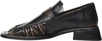 Miista Isla Loafers - Dames - Loafers - Bruin - 37 EU - Leer - Schoenen