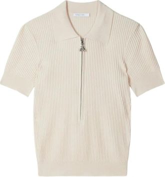 Patrizia Pepe Maglia - Dames - Ronde hals truien - Wit - M - Truien & Vesten