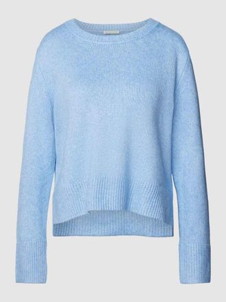 Tom Tailor Strickpullover mit Rundhalsausschnitt in Hellblau, Größe XS