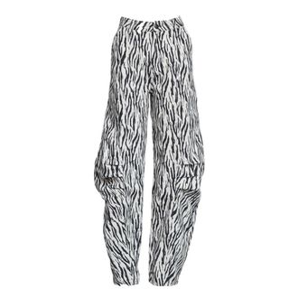 Rotate Rotate Birger Christensen, Dames, Broeken, Zwart, Maat: 4XS Katoen