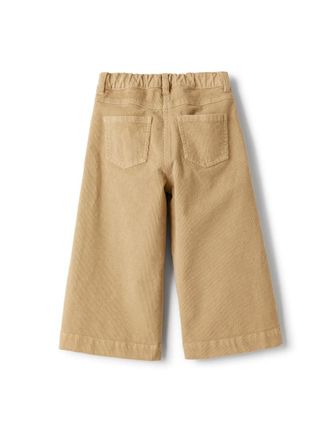 Il Gufo Cotton Capri Trousers - Ivory