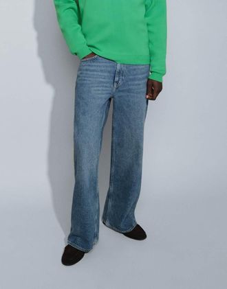 Calvin Klein Jeans Jeans dritti comodi lavaggio blu medio
