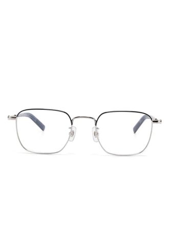Montblanc Occhiali squadrati - Argento