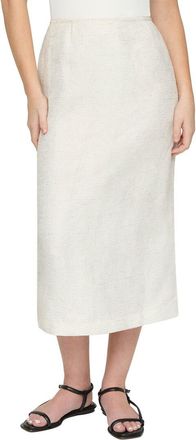 Lafayette 148 New York Linen Pencil Skirt