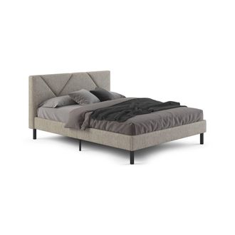Dmora Somier Hemera De Media Plaza, Somier Para Dormitorio, Ropa De Cama De La Marca Bedroom, Soporte Para Colch&oacute;n, Apto Para Colch&oacute;n De 120 X 190 Cm, Color