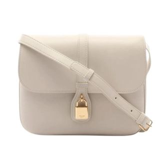 Celine Pre-owned Cross Body Bags, female, White, Size: ONE SIZE Pre-owned Vintage Shoulder Bag