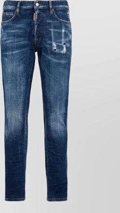 Dsquared2 denim distressed skinny jeans