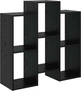 vidaXL Aparador Roble Negro 90 X 30 X 90 Cm Vidaxl