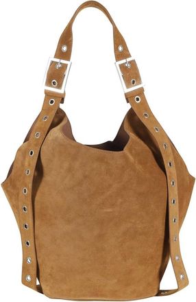 Dondup Shoulder Bags, female, Brown, Size: ONE SIZE Shoulder Bags
