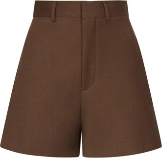 Nineminutes Tailored Cool Wool Shorts