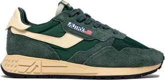 Autry Reelwind Low Ut 19 Sneakers - Dames - Sneakers - Groen - 43 EU - Katoen - Schoenen