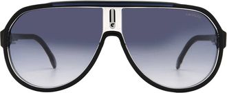 Carrera Blue Gradient Pilot Mens Sunglasses CARRERA 1057/S 0D51/08 64