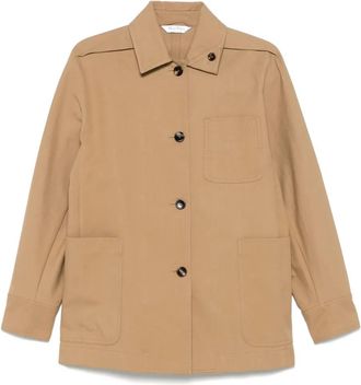 Max Mara Giacca-camicia Moneta - Marrone