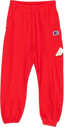 Undercover x Champion trainingsbroek met geborduurd logo - Rood